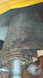 Rol bruin tapijt 3,65x4m restanten vloerbedekking Novilon!!, Ophalen