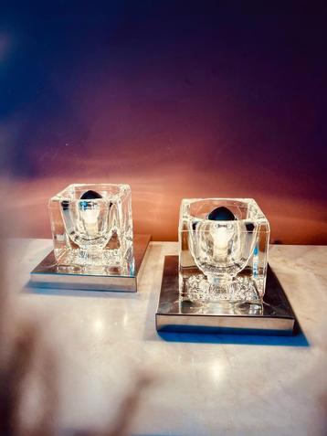 Set Peill & Putzler Ice Cube Wandlampen beschikbaar voor biedingen