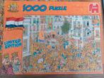 Jan van Haasteren puzzel 1000 stukjes De inhuldiging, Ophalen of Verzenden, 500 t/m 1500 stukjes, Legpuzzel, Zo goed als nieuw