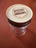 Vintage glazen  potje van Nescafe, Ophalen of Verzenden, Gebruikt