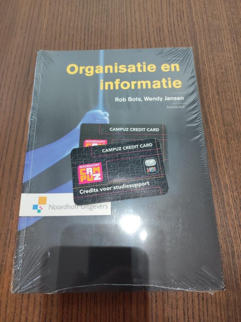 Organisatie en Informatie, Bots & Jansen, 7e druk, Ophalen of Verzenden
