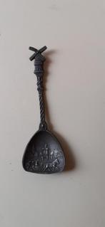 Antieke tinnen lepel, Hollandse voorstelling. Leuk souvenir, Antiek en Kunst, Antiek | Tin, Verzenden