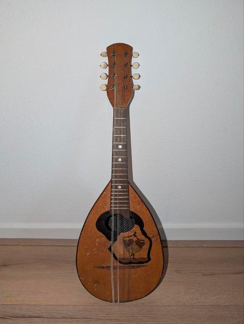 Mandoline Antiek, Muziek en Instrumenten, Snaarinstrumenten | Overige, Gebruikt, Overige typen, Ophalen of Verzenden