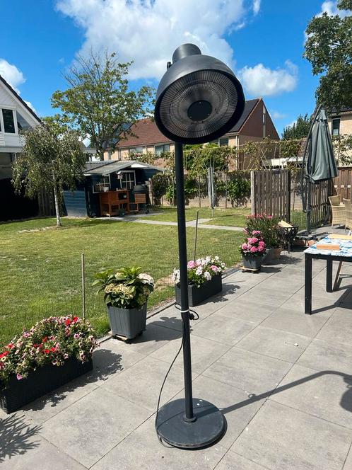 Eurom Sunset 2000 Terrasverwarmer - 2 standen, Tuin en Terras, Terrasverwarmers, Gebruikt, Elektrisch, Vloer, Draaibaar, Ophalen