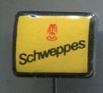 Schweppes email op aluminium frisdrank speldje ( S_236a ), Verzamelen, Verzenden, Nieuw, Merk, Speldje of Pin