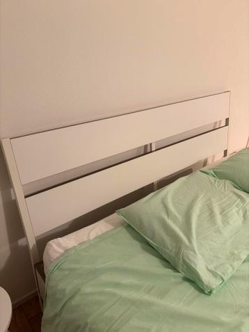 IKEA Wit Bedframe 160x200 Metalen Onderstel (lattenbodems) - afbeelding 3