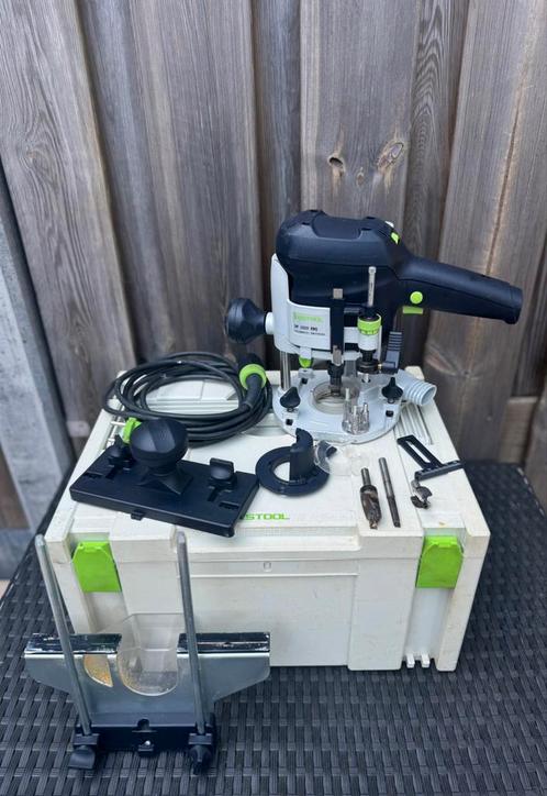 Nette Festool bovenfrees OF 1010 ebq-plus + alle accessoires, Doe-het-zelf en Verbouw, Gereedschap | Freesmachines, Zo goed als nieuw