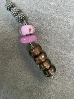 trollbeads zilver edelstenen valentijnsdag, Ophalen of Verzenden, Zo goed als nieuw, Trollbeads, 4 bedels of meer