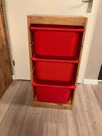 trofast kast met 3 bakken, Huis en Inrichting, Ophalen, Gebruikt