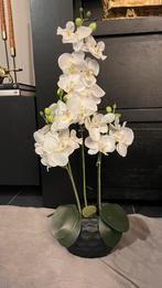 Kunst orchideeën in vaas, Binnen, Ophalen of Verzenden, Zo goed als nieuw