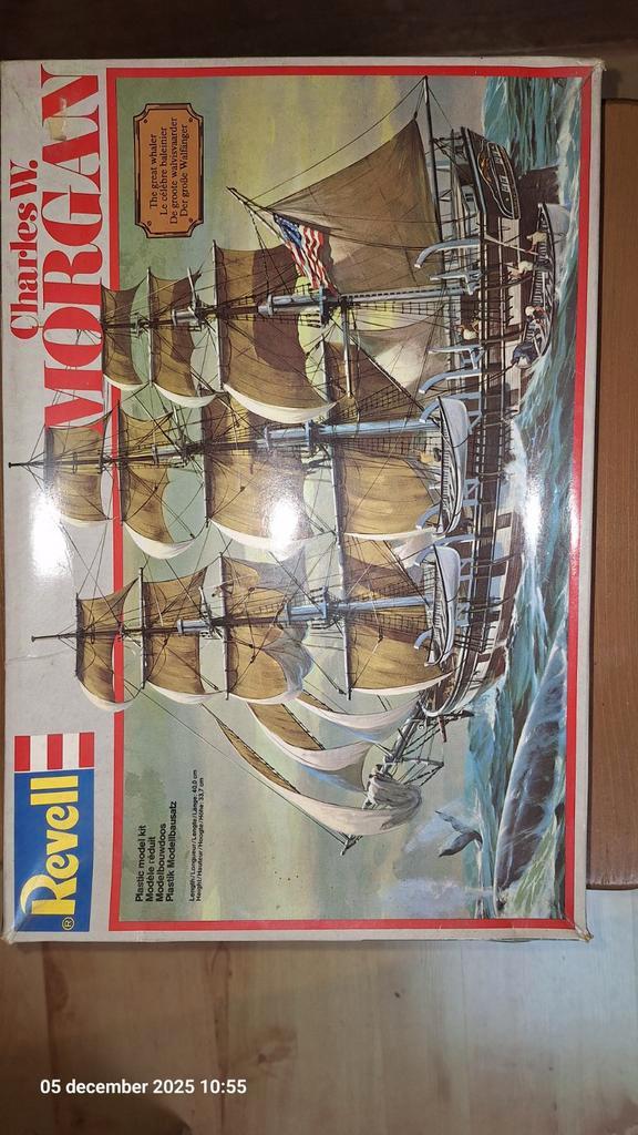 Revell Charles W. Morgan Modelboot, Hobby en Vrije tijd, Modelbouw | Boten en Schepen, Zo goed als nieuw, Revell, Ophalen of Verzenden