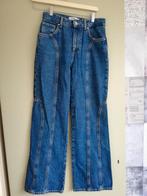 Broek Pull and Bear  donker Blauw straight XS/34 lengte 32, Kleding | Dames, Spijkerbroeken en Jeans, Ophalen of Verzenden, Zo goed als nieuw
