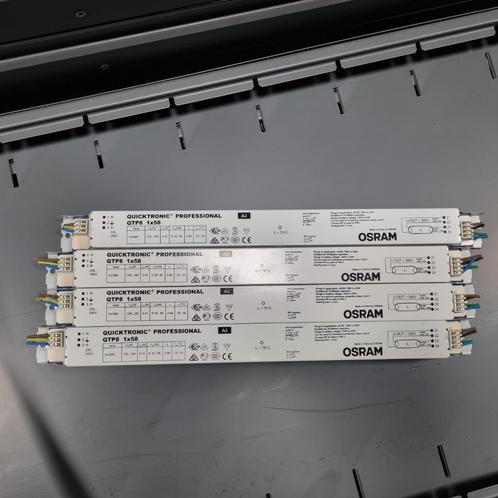 4x elektronische VSA 1x58 watt voorschakelapparaat OSRAM, Hobby en Vrije tijd, Elektronica-componenten, Gebruikt, Ophalen