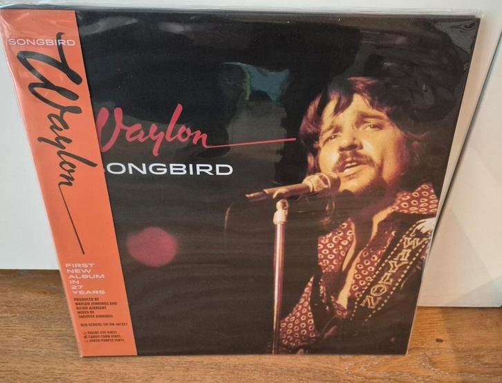 LP Waylon Jennings – Songbird (Limited Edition, USA), Cd's en Dvd's, Vinyl | Country en Western, Nieuw in verpakking, 12 inch