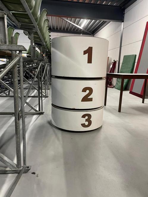 Podium rond / erepodium 1,2,3, Sport en Fitness, Overige Sport en Fitness, Zo goed als nieuw, Ophalen