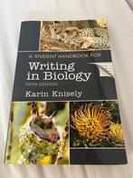 Writing in Biology - Karin Knisely, Boeken, Ophalen of Verzenden, Zo goed als nieuw