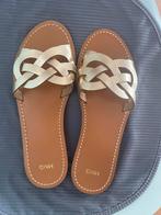 Nieuwe mango leren slippers sandalen gucci hermes dior zara, Slippers, Mango, Bruin, Nieuw