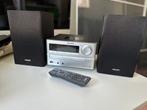 Philips stereo set DCM2020/12, Ophalen, Philips, Gebruikt, Cd-speler