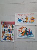 Winnie de poeh kerst raamstickers, Verzamelen, Disney, Winnie de Poeh of vrienden, Ophalen of Verzenden, Zo goed als nieuw