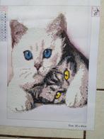 Katten / Poezen 30 x 40 Diamond Painting Schilderij, Ophalen, Minder dan 50 cm, Oorspronkelijke maker, Nieuw