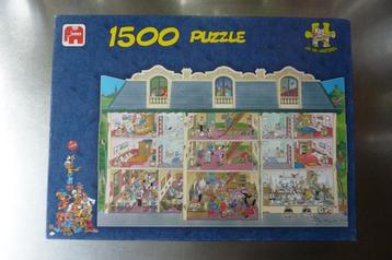 Jan van Haasteren contour puzzel Hotel 1500 stukjes beschikbaar voor biedingen