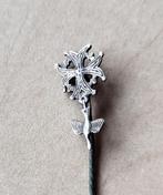 Hugenoten Kruisje zilveren speldje, Gebruikt, Niet vindbaar, Niet vindbaar, Speldje of Pin