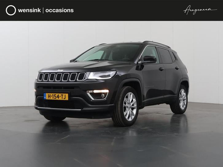 Jeep Compass 1.3T Limited | Trekhaak | Navigatie | Parkeerca, Auto's, Jeep, Bedrijf, Te koop, Compass, ABS, Achteruitrijcamera