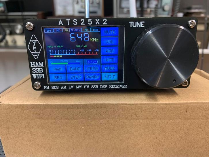 ATS-25X2  FM -AM-LW-MW-SW SSB-DSP ontvanger, Telecommunicatie, Zenders en Ontvangers, Zo goed als nieuw, Ontvanger, Ophalen of Verzenden