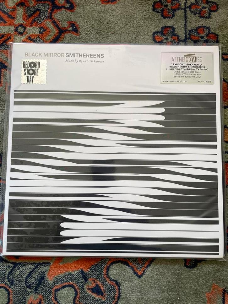 Black Mirror: Smithereens -  Netflix RSD Vinyl, Cd's en Dvd's, Vinyl | Filmmuziek en Soundtracks, Nieuw in verpakking, 12 inch