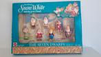 7 dwergen Disney figuren vintage, Ophalen of Verzenden, Zo goed als nieuw, Beeldje of Figuurtje