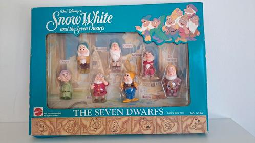 7 dwergen Disney figuren vintage, Verzamelen, Disney, Zo goed als nieuw, Beeldje of Figuurtje, Ophalen of Verzenden