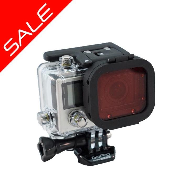 GoPro PRO-mounts Scuba Red Filter Hero3/3+/4/5/6/7, Audio, Tv en Foto, Actiecamera's, Nieuw, GoPro, Ophalen of Verzenden