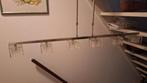 Prachtige hanglamp led halogeen, Ophalen, Gebruikt, Glas, 75 cm of meer
