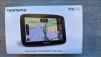 TOMTOM Via52 navigatiesysteem, Auto diversen, Autonavigatie, Ophalen of Verzenden, Zo goed als nieuw