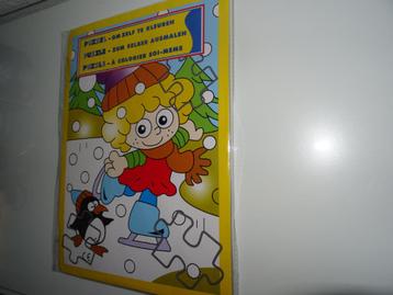 Creatief -  3 LEGPUZZELS om te KLEUREN (Nieuw) beschikbaar voor biedingen