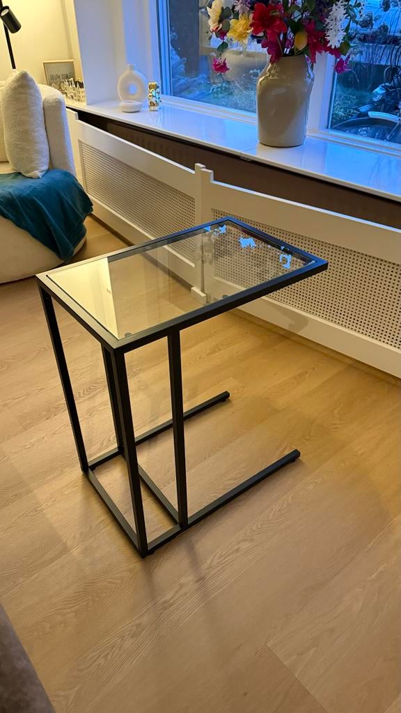 Bijzettafel / laptophouder, Ophalen, 55 tot 75 cm, 60 cm of meer, Rechthoekig