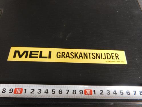 sticker MELI Graskantsnijder, Verzamelen, Stickers, Zo goed als nieuw, Bedrijf of Vereniging, Ophalen