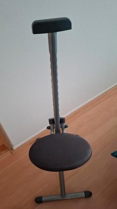 STA HULP met RUGLEUNING, Huis en Inrichting, Krukjes, Gebruikt, Hout, Ophalen of Verzenden