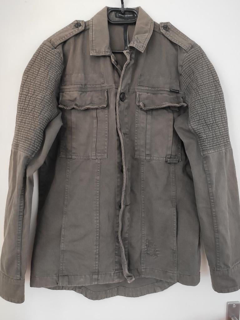 Blouse/Jas Heren - Ashes to Dust, Bruin, Ashes to dust, Zo goed als nieuw, Halswijdte 39/40 (M)