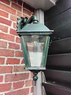 Buitenlamp gietijzer, Tuin en Terras, Buitenverlichting, Wandlamp, Ophalen of Verzenden, Netvoeding, 50 tot 250 watt