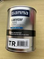 Nieuw blik gemengde grijze binnenlak zijdeglans, Doe-het-zelf en Verbouw, Verf, Beits en Lak, Ophalen, Nieuw, Lak, Grijs