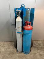 Gas en zuurstof set, Verhitter en snijbrander, Ophalen, Zo goed als nieuw, Minder dan 150 ampère, Overige typen