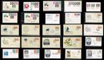 Uitzoeken FDC's Europa meelopers deel 1, Postzegels en Munten, Onbeschreven, Ophalen of Verzenden, Europa