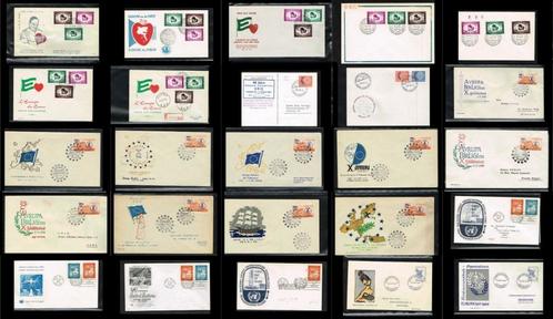 Uitzoeken FDC's Europa meelopers deel 1, Postzegels en Munten, Postzegels | Eerstedagenveloppen, Onbeschreven, Europa, Ophalen of Verzenden