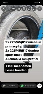 Dunlop en michelin sport banden 4 mm, Auto-onderdelen, Banden en Velgen, Ophalen of Verzenden