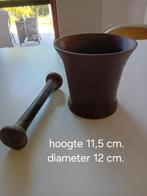 Antieke metalen vijzel, Ophalen of Verzenden