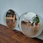 Retro Ronde Spiegels - Set van 2, Huis en Inrichting, Woonaccessoires | Spiegels, Gebruikt, Rond, Ophalen of Verzenden, Minder dan 100 cm