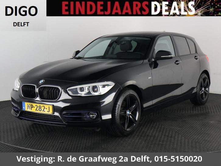 BMW 1-serie 118d High Executive Automaat | Navigatie | Leder, Auto's, BMW, Bedrijf, Te koop, 1-Serie, ABS, Airbags, Airconditioning