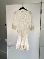 J400 korte Ibiza jumpsuit overal maat M/L=38/40 gebr. wit, Kleding | Dames, Jumpsuits, Maat 38/40 (M), Wit, Ophalen of Verzenden