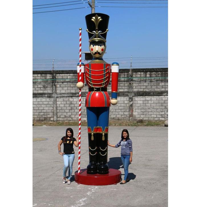 Nutcracker 12ft – Notenkraker beeld – hoogte 367 cm, Diversen, Kerst, Nieuw, Ophalen